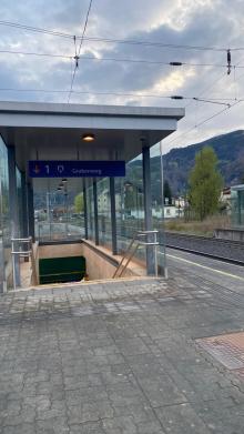 Bahnhof Dornbirn: sicher?