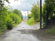 Schon wieder Dreckkegel auf der Straße 